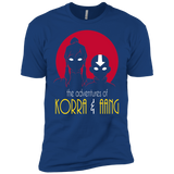 T-Shirts Royal / YXS Adventures of Korra & Aang Boys Premium T-Shirt