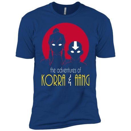 T-Shirts Royal / YXS Adventures of Korra & Aang Boys Premium T-Shirt