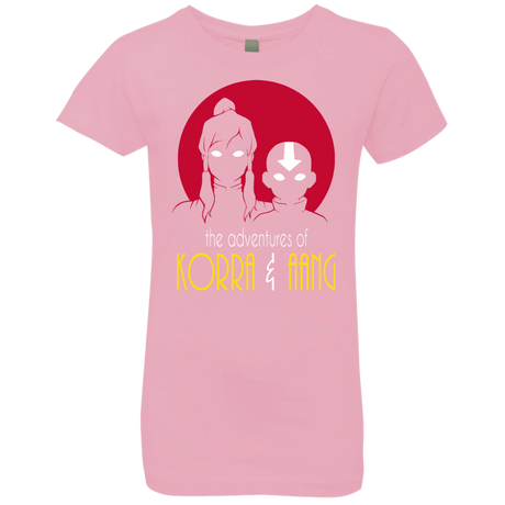 T-Shirts Light Pink / YXS Adventures of Korra & Aang Girls Premium T-Shirt