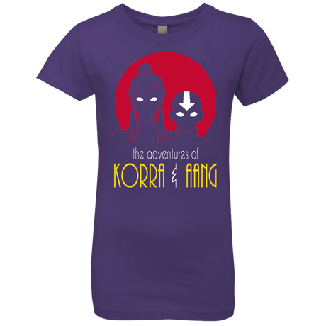 T-Shirts Purple Rush / YXS Adventures of Korra & Aang Girls Premium T-Shirt