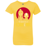 T-Shirts Vibrant Yellow / YXS Adventures of Korra & Aang Girls Premium T-Shirt