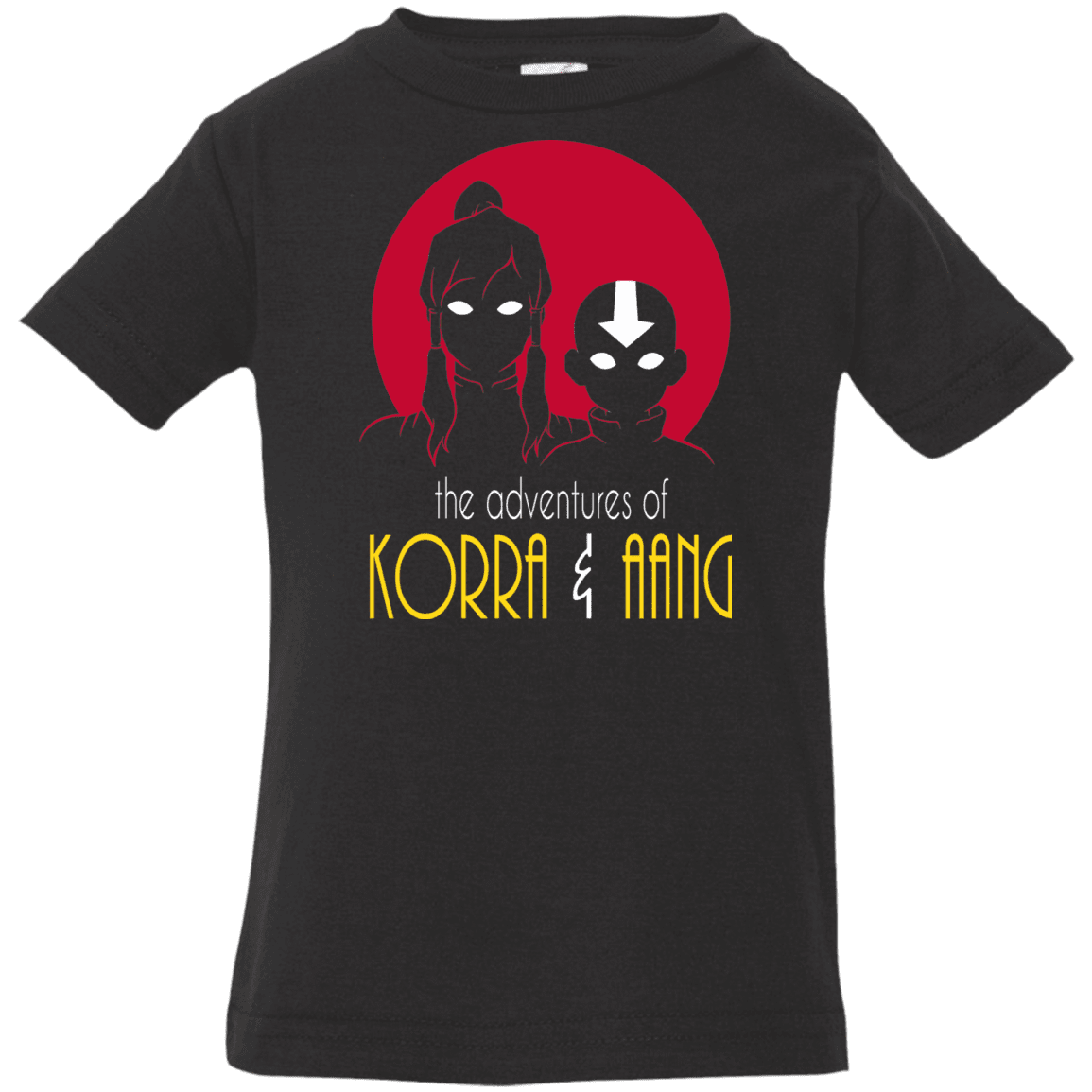 T-Shirts Black / 6 Months Adventures of Korra & Aang Infant Premium T-Shirt