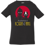 T-Shirts Black / 6 Months Adventures of Korra & Aang Infant Premium T-Shirt