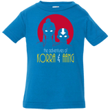 T-Shirts Cobalt / 6 Months Adventures of Korra & Aang Infant Premium T-Shirt