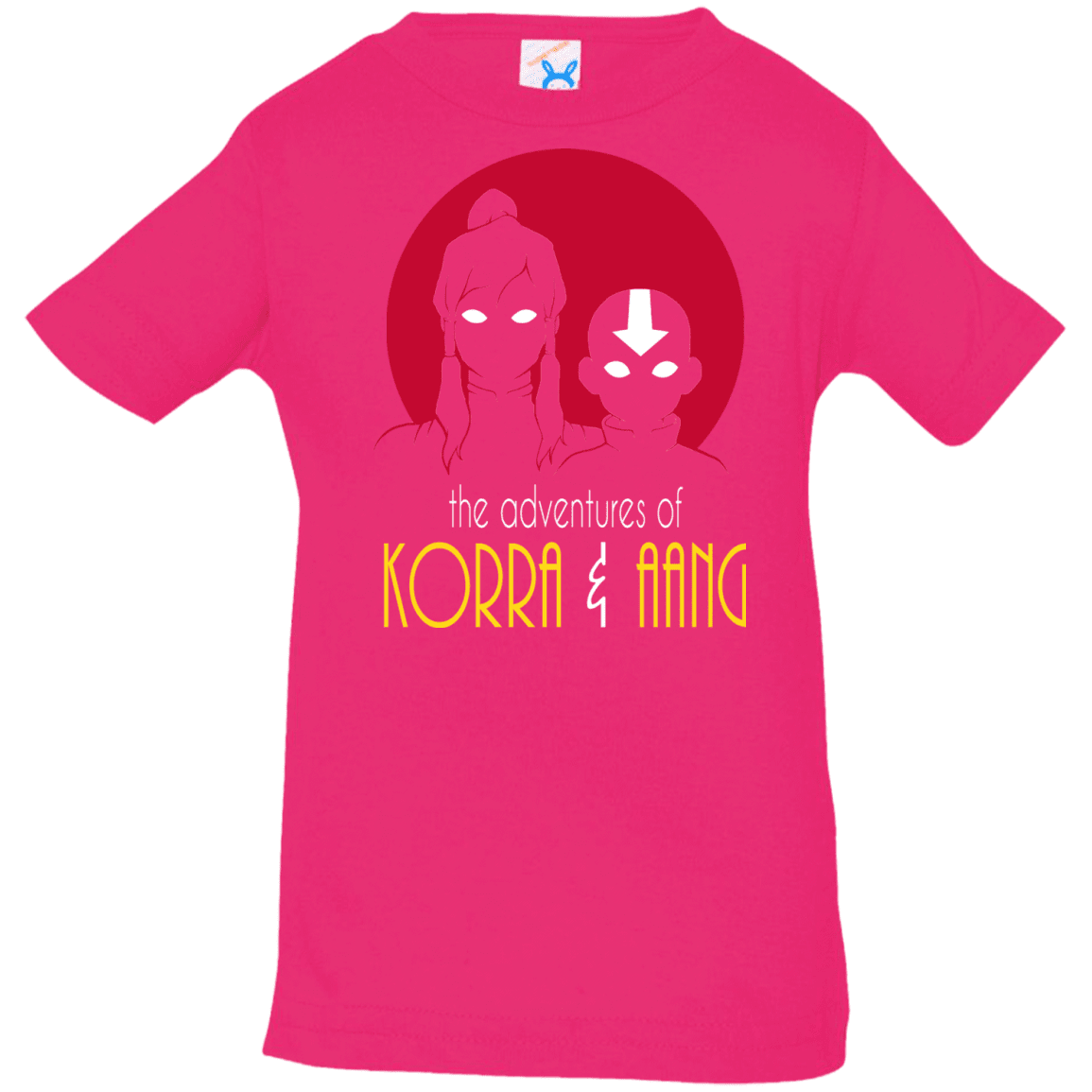 T-Shirts Hot Pink / 6 Months Adventures of Korra & Aang Infant Premium T-Shirt