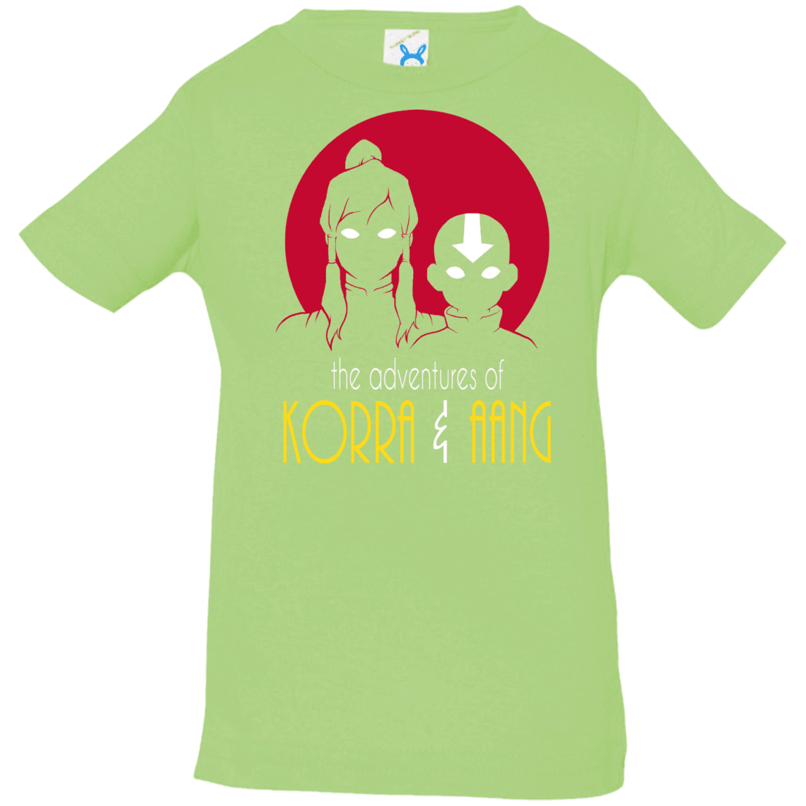 T-Shirts Key Lime / 6 Months Adventures of Korra & Aang Infant Premium T-Shirt