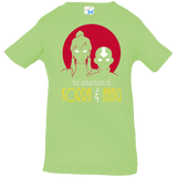 T-Shirts Key Lime / 6 Months Adventures of Korra & Aang Infant Premium T-Shirt