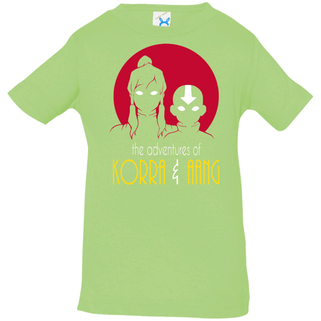 T-Shirts Key Lime / 6 Months Adventures of Korra & Aang Infant Premium T-Shirt