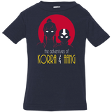 T-Shirts Navy / 6 Months Adventures of Korra & Aang Infant Premium T-Shirt