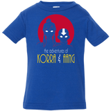 T-Shirts Royal / 6 Months Adventures of Korra & Aang Infant Premium T-Shirt