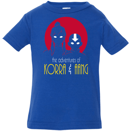 T-Shirts Royal / 6 Months Adventures of Korra & Aang Infant Premium T-Shirt