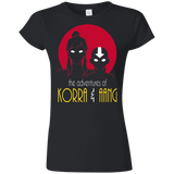 T-Shirts Black / S Adventures of Korra & Aang Junior Slimmer-Fit T-Shirt