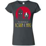 T-Shirts Charcoal / S Adventures of Korra & Aang Junior Slimmer-Fit T-Shirt