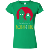 T-Shirts Irish Green / S Adventures of Korra & Aang Junior Slimmer-Fit T-Shirt