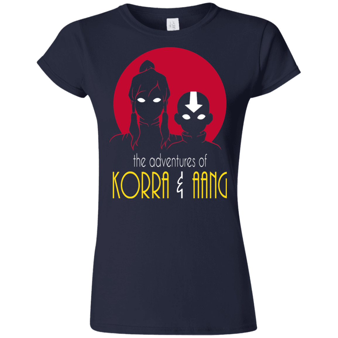 T-Shirts Navy / S Adventures of Korra & Aang Junior Slimmer-Fit T-Shirt