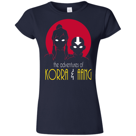 T-Shirts Navy / S Adventures of Korra & Aang Junior Slimmer-Fit T-Shirt