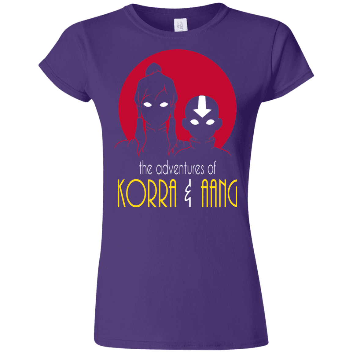 T-Shirts Purple / S Adventures of Korra & Aang Junior Slimmer-Fit T-Shirt