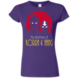 T-Shirts Purple / S Adventures of Korra & Aang Junior Slimmer-Fit T-Shirt