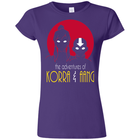 T-Shirts Purple / S Adventures of Korra & Aang Junior Slimmer-Fit T-Shirt