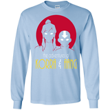 T-Shirts Light Blue / S Adventures of Korra & Aang Men's Long Sleeve T-Shirt