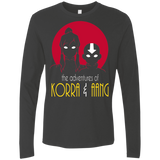 T-Shirts Heavy Metal / S Adventures of Korra & Aang Men's Premium Long Sleeve