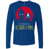 T-Shirts Royal / S Adventures of Korra & Aang Men's Premium Long Sleeve