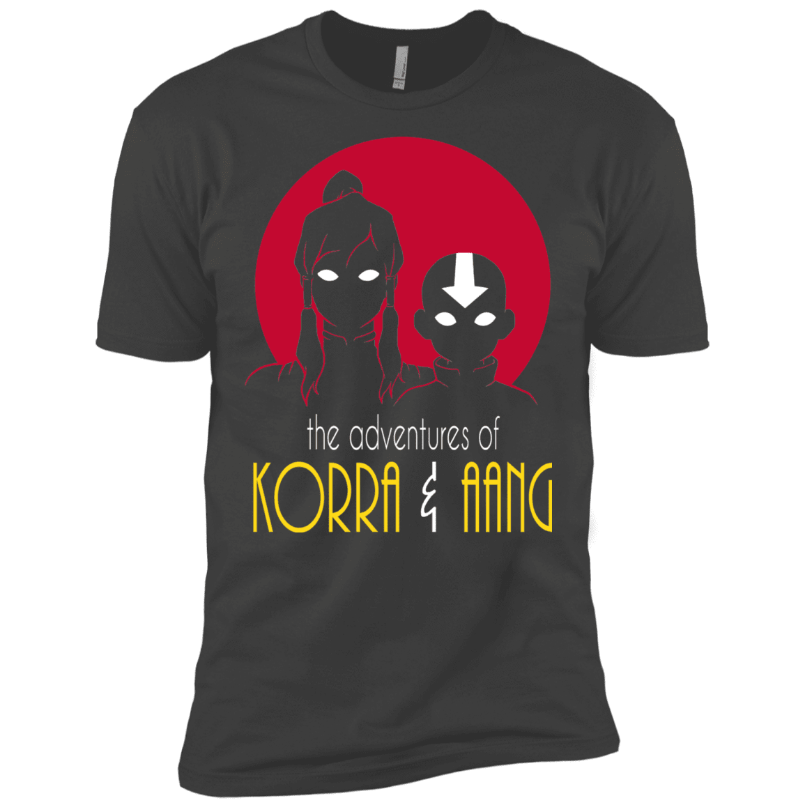 T-Shirts Heavy Metal / X-Small Adventures of Korra & Aang Men's Premium T-Shirt