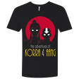 T-Shirts Black / X-Small Adventures of Korra & Aang Men's Premium V-Neck