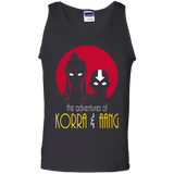 T-Shirts Black / S Adventures of Korra & Aang Men's Tank Top