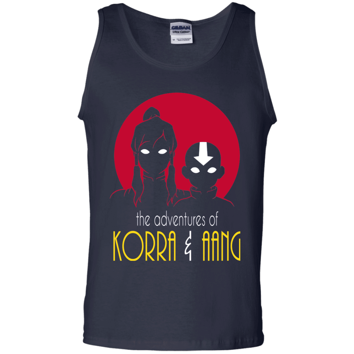 T-Shirts Navy / S Adventures of Korra & Aang Men's Tank Top
