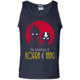T-Shirts Navy / S Adventures of Korra & Aang Men's Tank Top