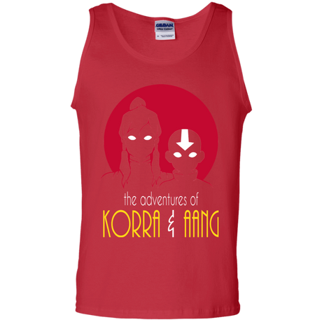 T-Shirts Red / S Adventures of Korra & Aang Men's Tank Top