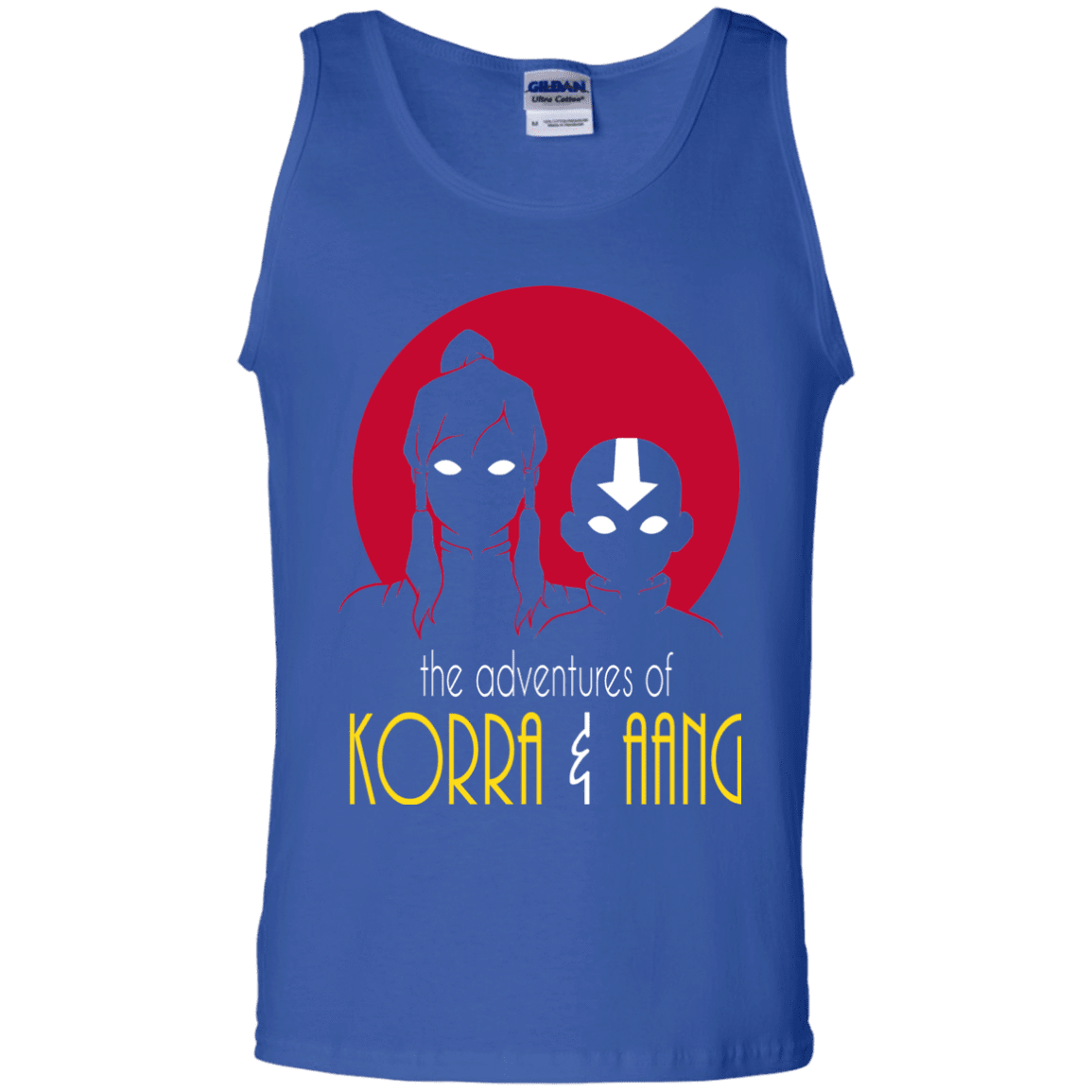 T-Shirts Royal / S Adventures of Korra & Aang Men's Tank Top