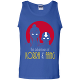 T-Shirts Royal / S Adventures of Korra & Aang Men's Tank Top