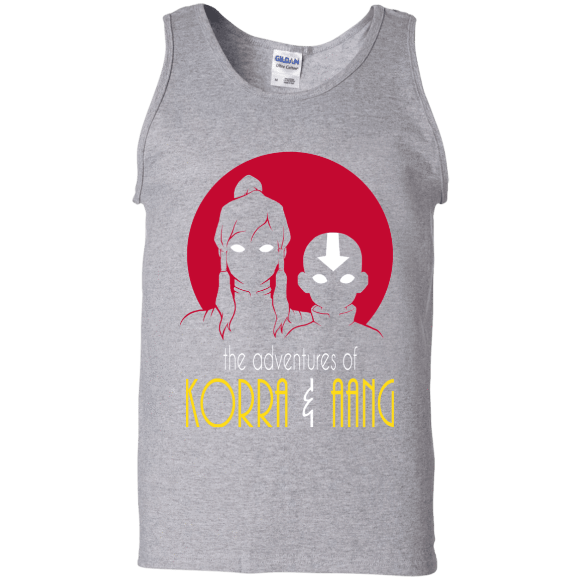 T-Shirts Sport Grey / S Adventures of Korra & Aang Men's Tank Top