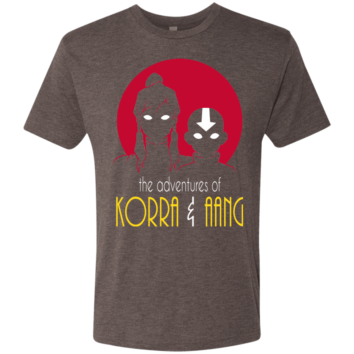 T-Shirts Macchiato / S Adventures of Korra & Aang Men's Triblend T-Shirt