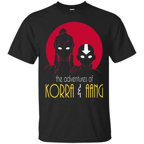 T-Shirts Black / S Adventures of Korra & Aang T-Shirt