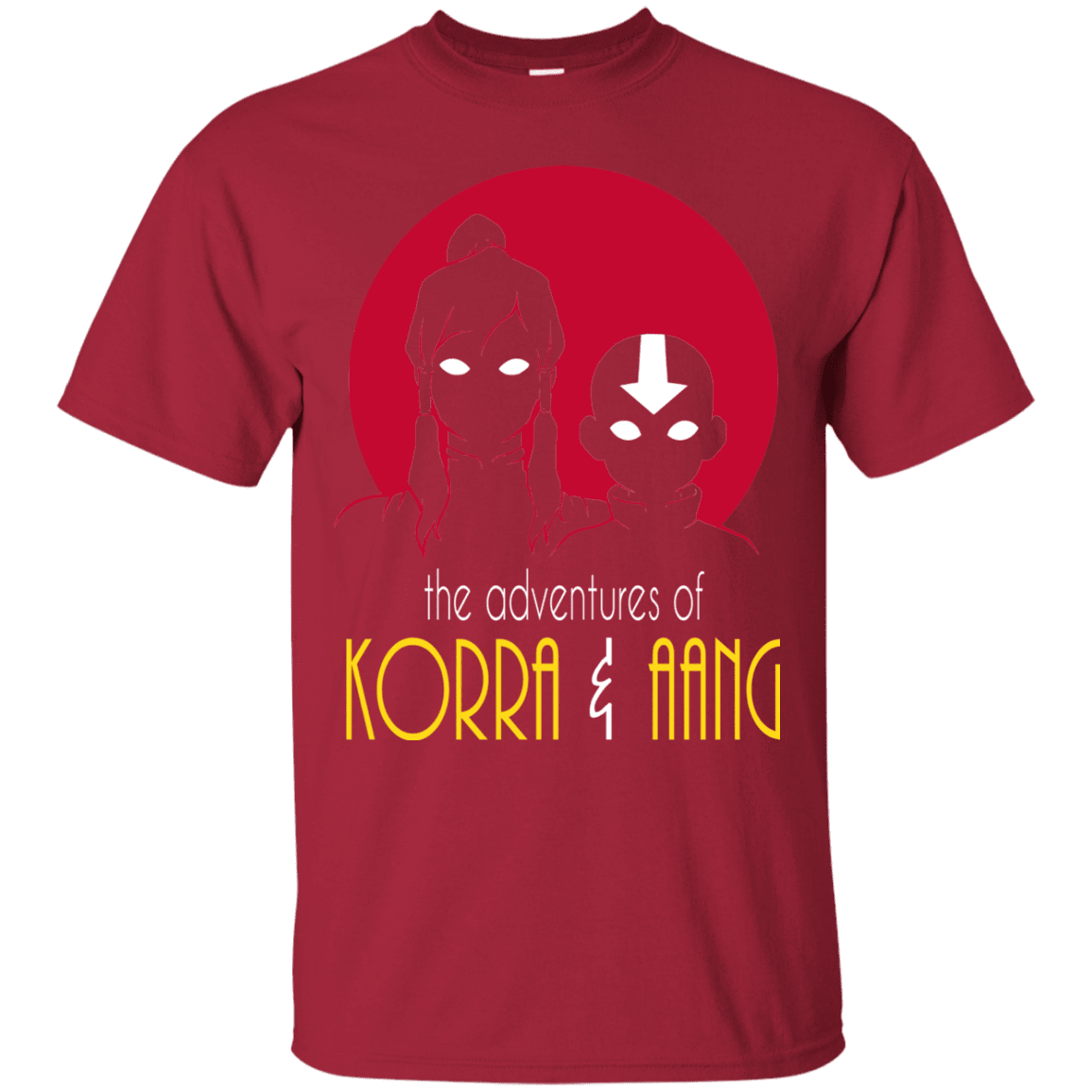 T-Shirts Cardinal / S Adventures of Korra & Aang T-Shirt