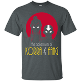 T-Shirts Dark Heather / S Adventures of Korra & Aang T-Shirt