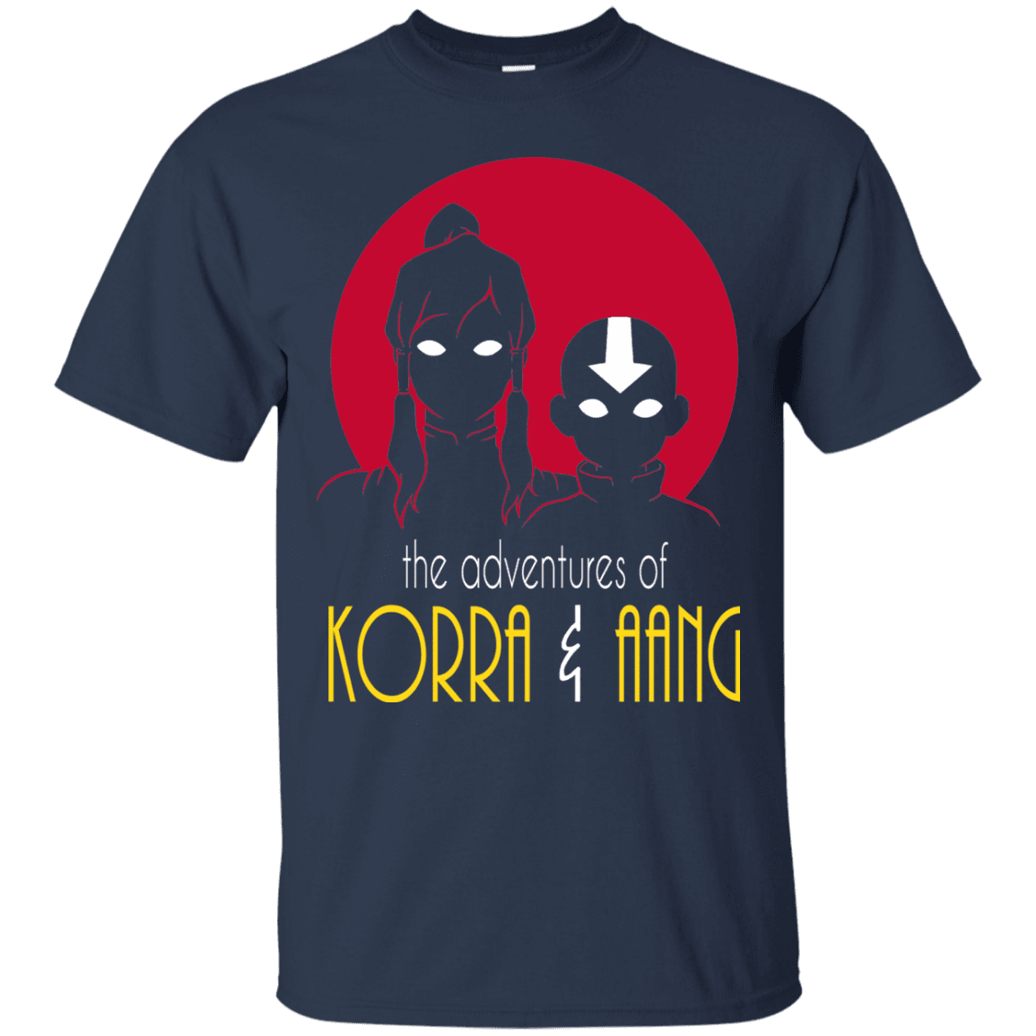 T-Shirts Navy / S Adventures of Korra & Aang T-Shirt
