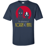 T-Shirts Navy / XLT Adventures of Korra & Aang Tall T-Shirt