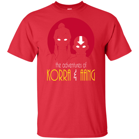 T-Shirts Red / XLT Adventures of Korra & Aang Tall T-Shirt