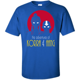 T-Shirts Royal / XLT Adventures of Korra & Aang Tall T-Shirt