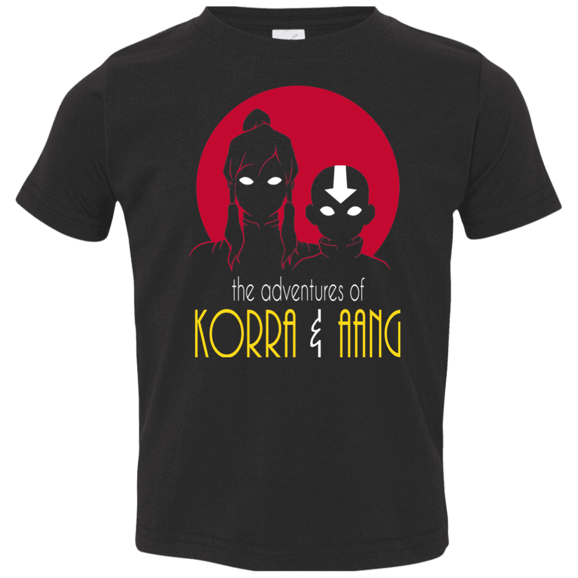 T-Shirts Black / 2T Adventures of Korra & Aang Toddler Premium T-Shirt