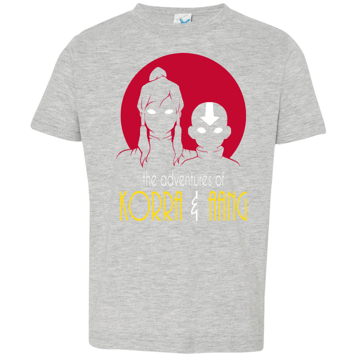 T-Shirts Heather Grey / 2T Adventures of Korra & Aang Toddler Premium T-Shirt