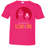 T-Shirts Hot Pink / 2T Adventures of Korra & Aang Toddler Premium T-Shirt