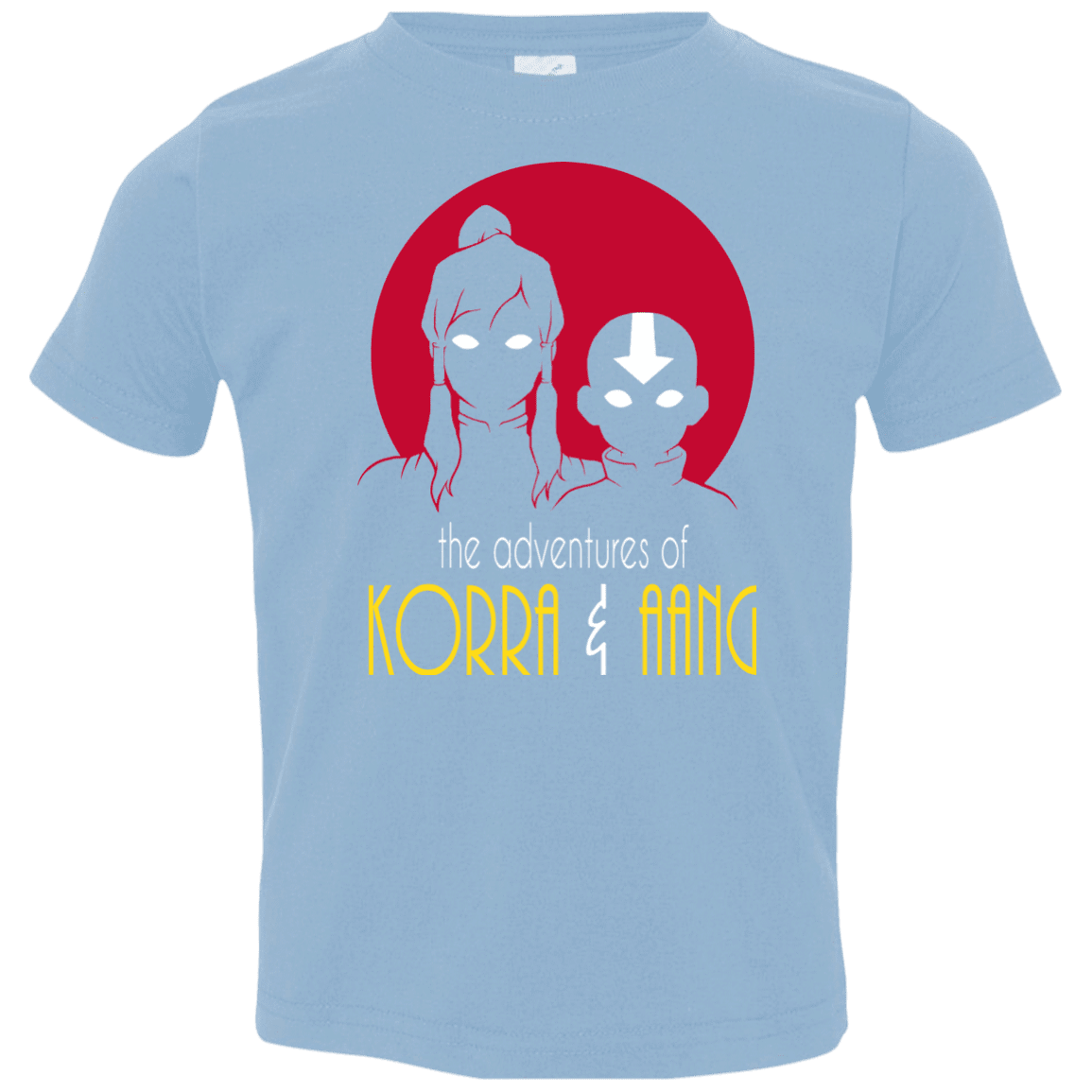 T-Shirts Light Blue / 2T Adventures of Korra & Aang Toddler Premium T-Shirt