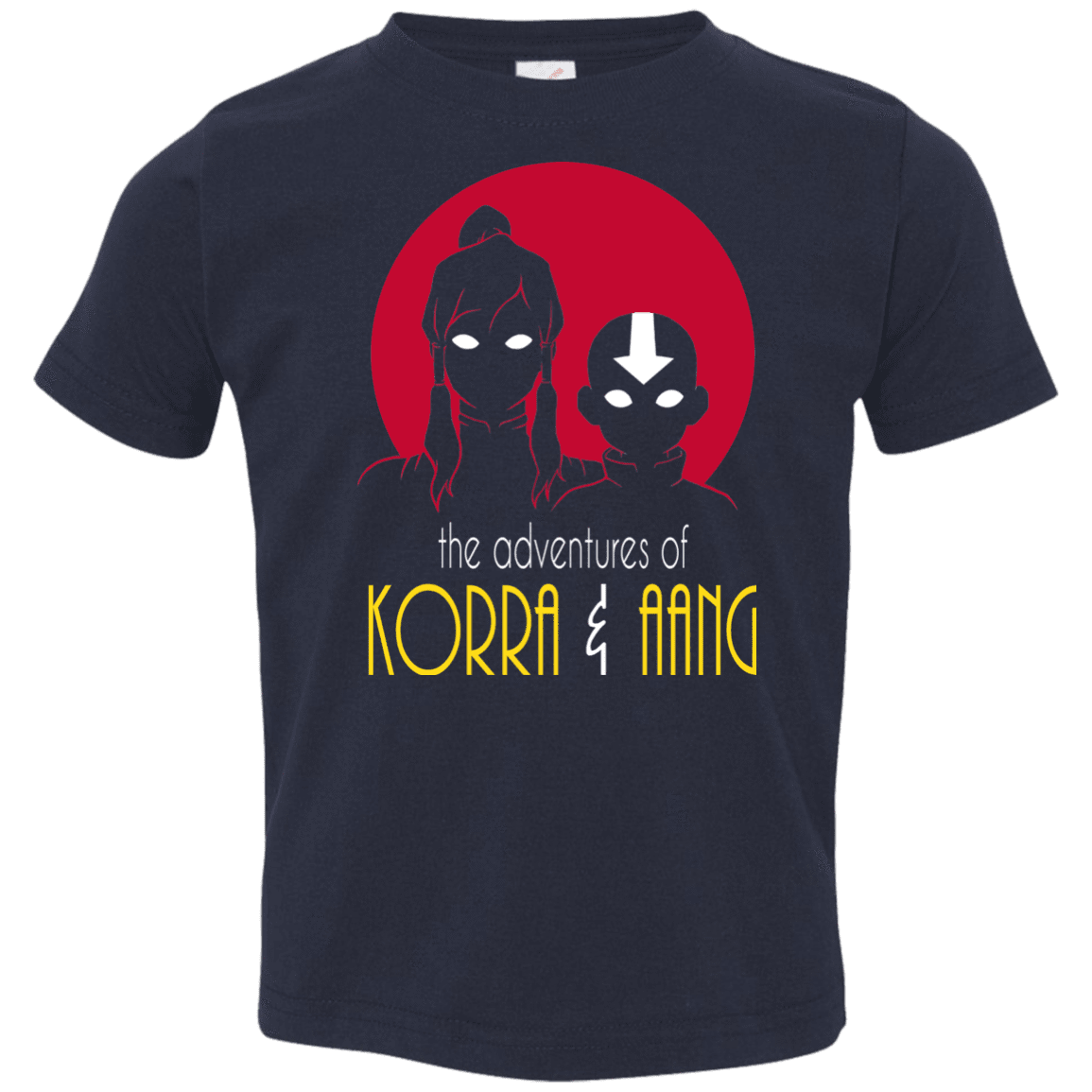 T-Shirts Navy / 2T Adventures of Korra & Aang Toddler Premium T-Shirt