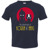 T-Shirts Navy / 2T Adventures of Korra & Aang Toddler Premium T-Shirt