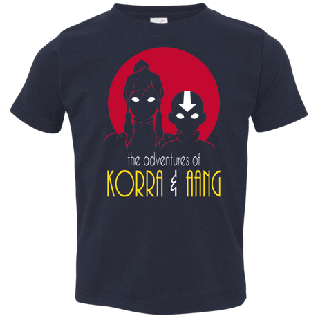 T-Shirts Navy / 2T Adventures of Korra & Aang Toddler Premium T-Shirt